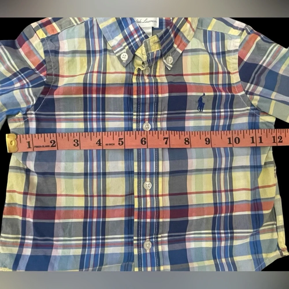 Ralph Lauren Plaid Button-Up Shirt